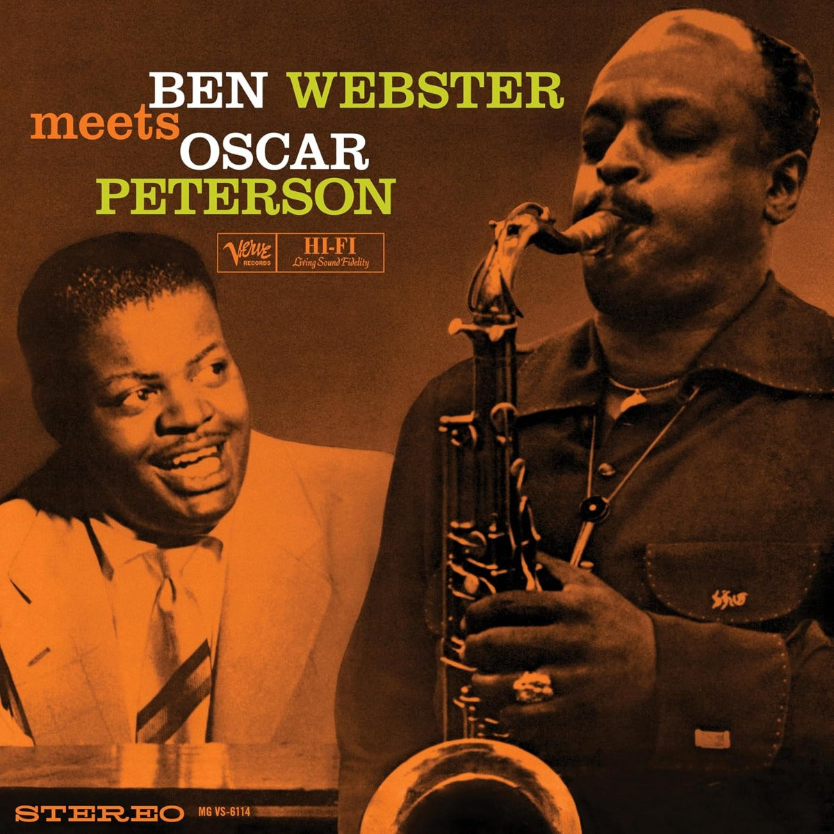 Ben Webster - Ben Webster Meets Oscar Peterson (VINYL) (Verve Acoustic Sounds Series) | Mint (M) Mint (M)-