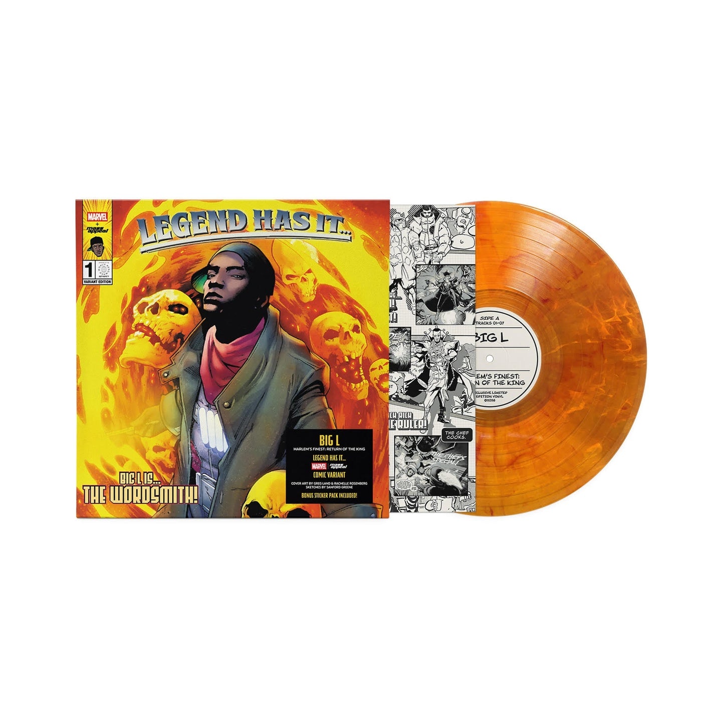 Big L - Harlem'S Finest: Return Of The King (ORANGE MARBLE VINYL LP) |-