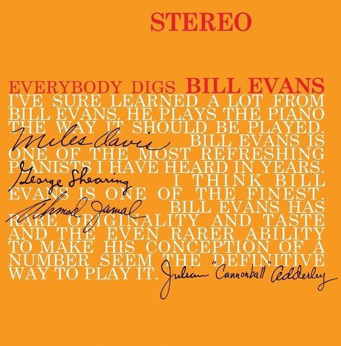 Bill Evans - Everybody Digs Bill Evans | Mint (M) Mint (M)-