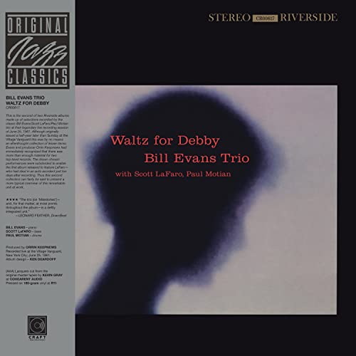 Bill Evans Trio - Waltz For Debby (180 GRAM VINYL) | Mint (M) Mint (M)-