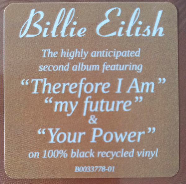 Billie Eilish - Happier Than Ever | Mint (M) Mint (M)-