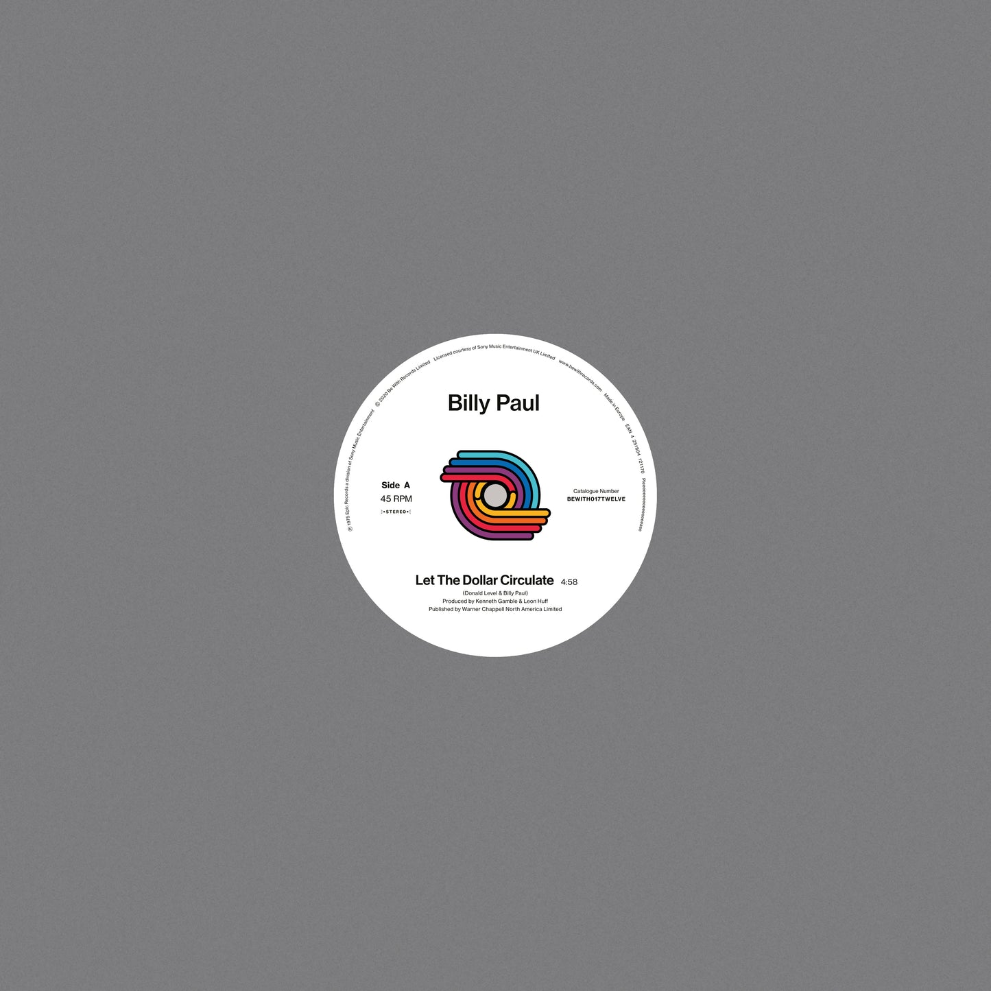 Billy Paul - Let The Dollar Circulate / East |-