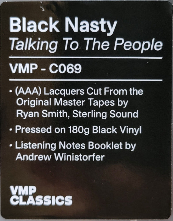 Black Nasty - Talking To The People | Mint (M) Mint (M)-