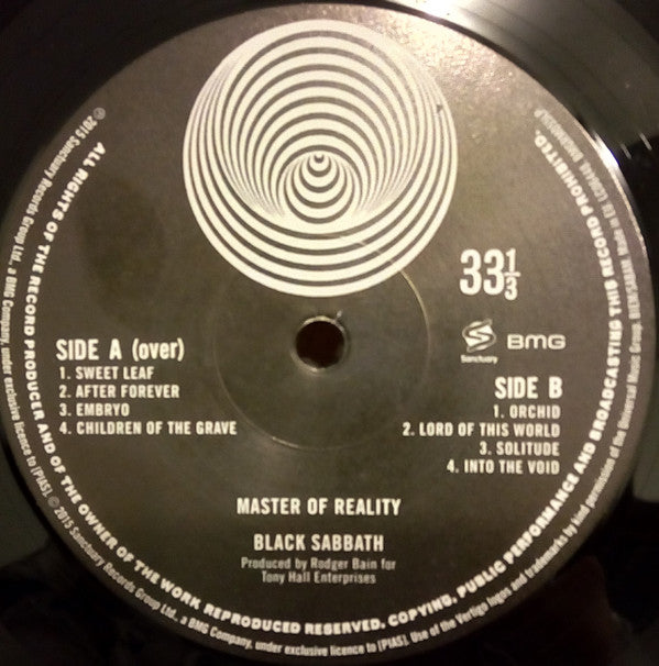 Black Sabbath - Master Of Reality *IMPORT* | Mint (M) Mint (M)-