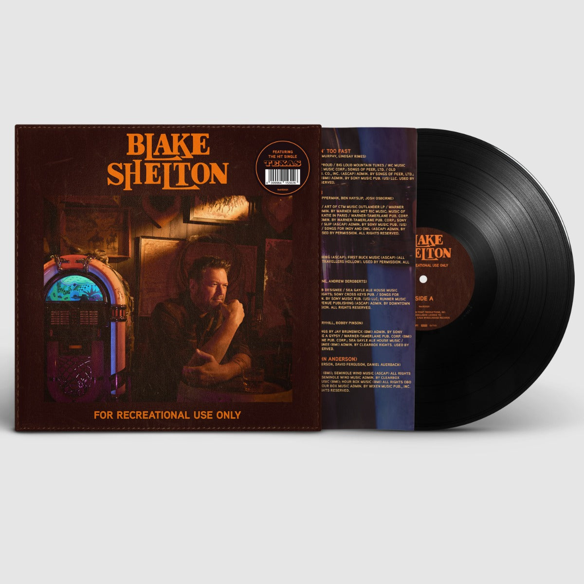 Blake Shelton - For Recreational Use Only (VINYL) | Mint (M) Mint (M)-