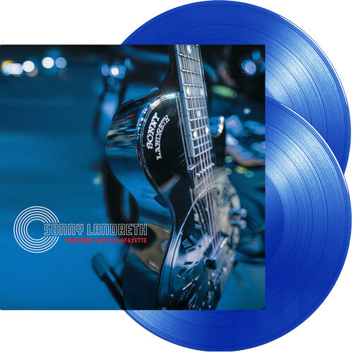 Sonny Landreth - (PRESALE 5/29/26) Recorded Live in Lafayette (BLUE 2xVINYL) | Mint (M) Mint (M)-