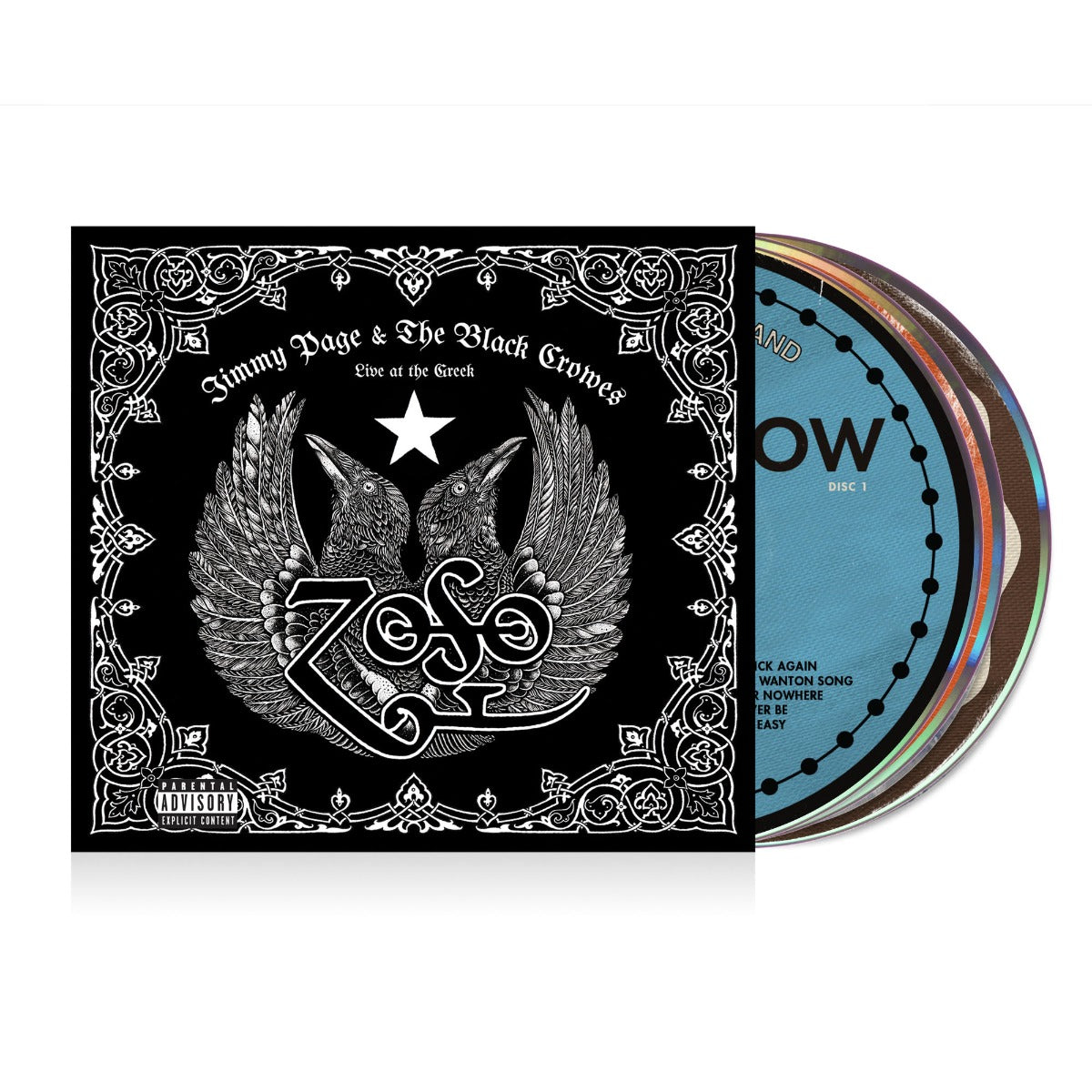 Jimmy Page & The Black Crowes - Live At The Greek (3xCD) | Mint (M) Mint (M)-
