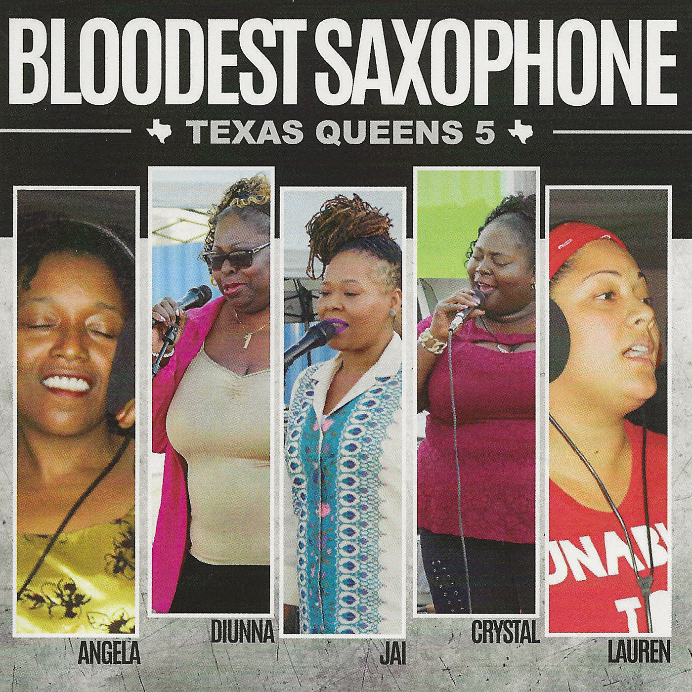 Bloodest Saxophone - Texas Queens 5 (CD) |-