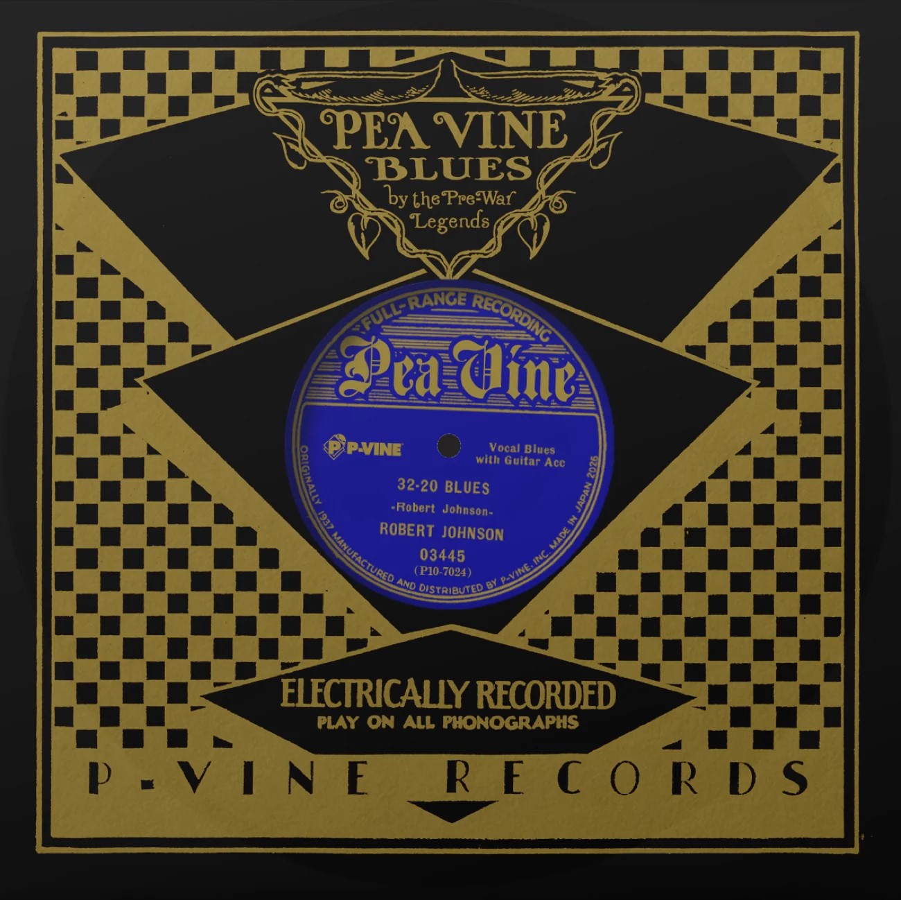 Robert Johnson - 32-20 Blues / Last Fair Deal Gone Down (VINYL 10") | Mint (M) Mint (M)-