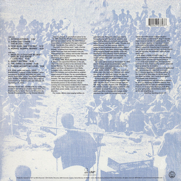 B.B. King - Live In Cook County Jail | Mint (M) Mint (M)-