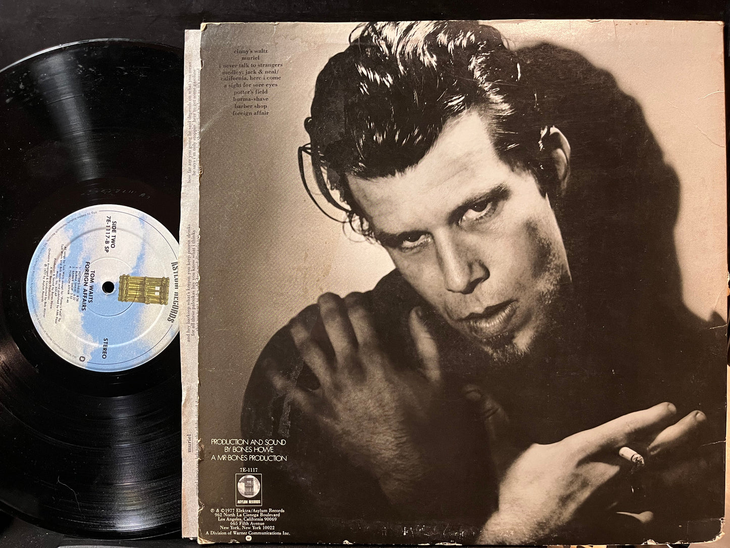 Tom Waits - Foreign Affairs (VINYL) | Excellent (EX) Very Good Plus Plus (VG++)-