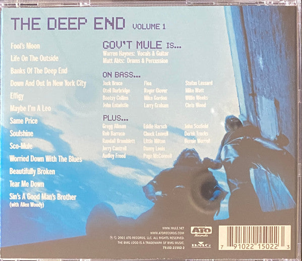 Gov't Mule - The Deep End Volume 1 (CD) | Near Mint (NM) Near Mint (NM)--