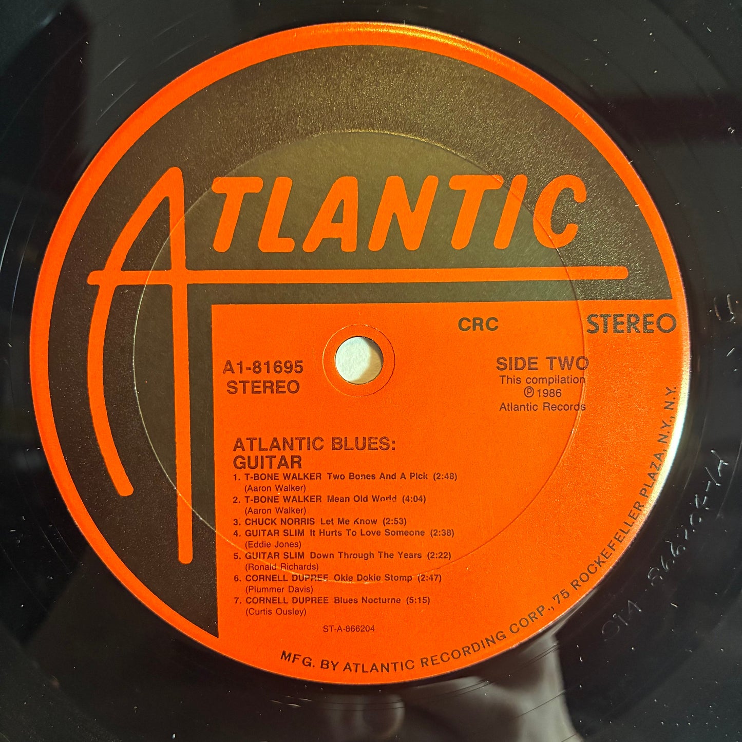 Various - Atlantic Blues: Guitar (2x VINYL) | Near Mint (NM or M-) Excellent (EX)-