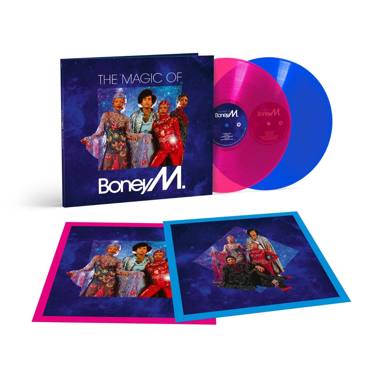 Boney M. - Magic Of Boney M. (Special Remix Edition / Transparent Magenta & Blue Vinyl) | Mint (M) Mint (M)-