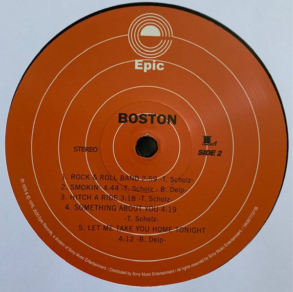 Boston - Boston | Mint (M) Mint (M)-