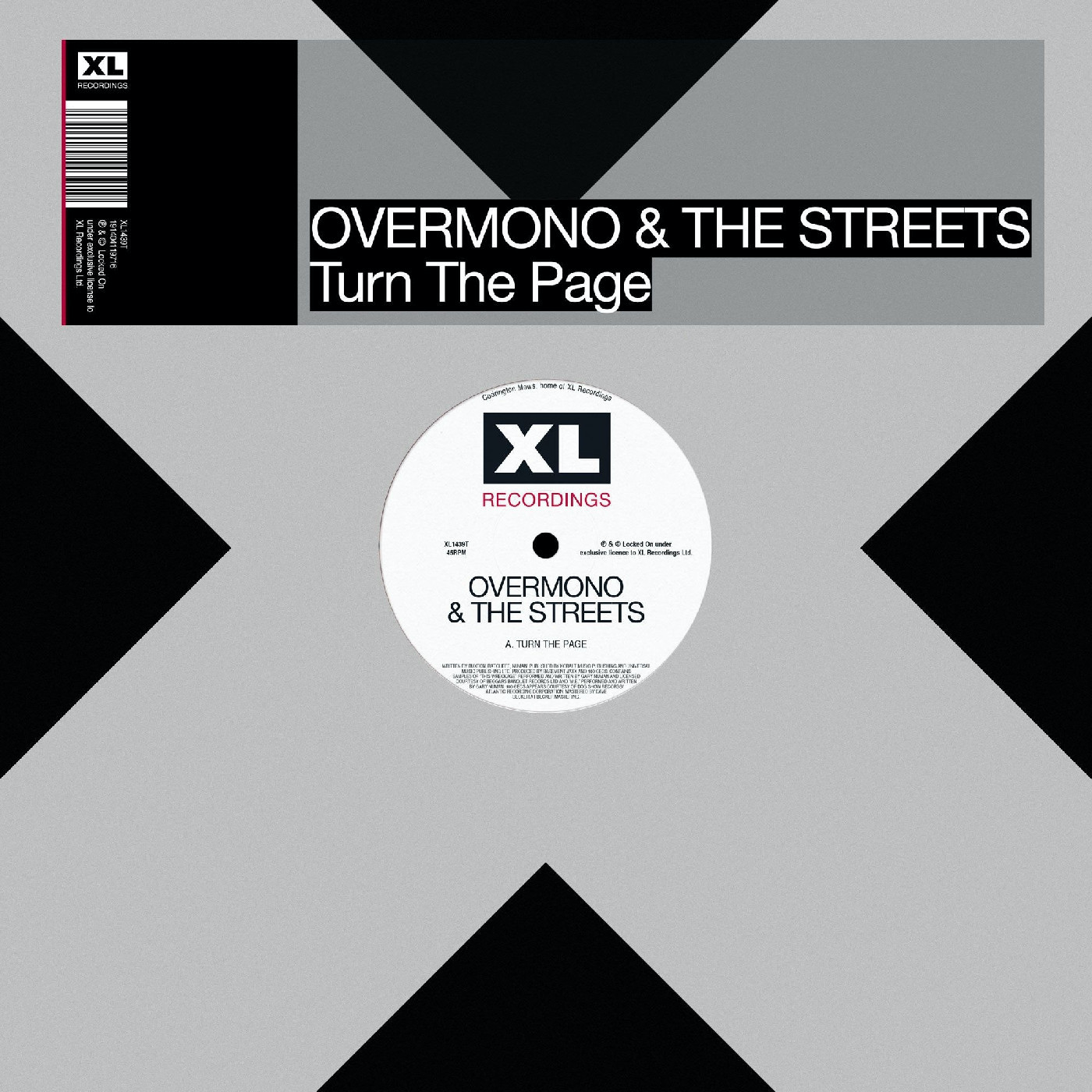 Overmono & The Streets - Turn The Page (VINYL) | Mint (M) Mint (M)-