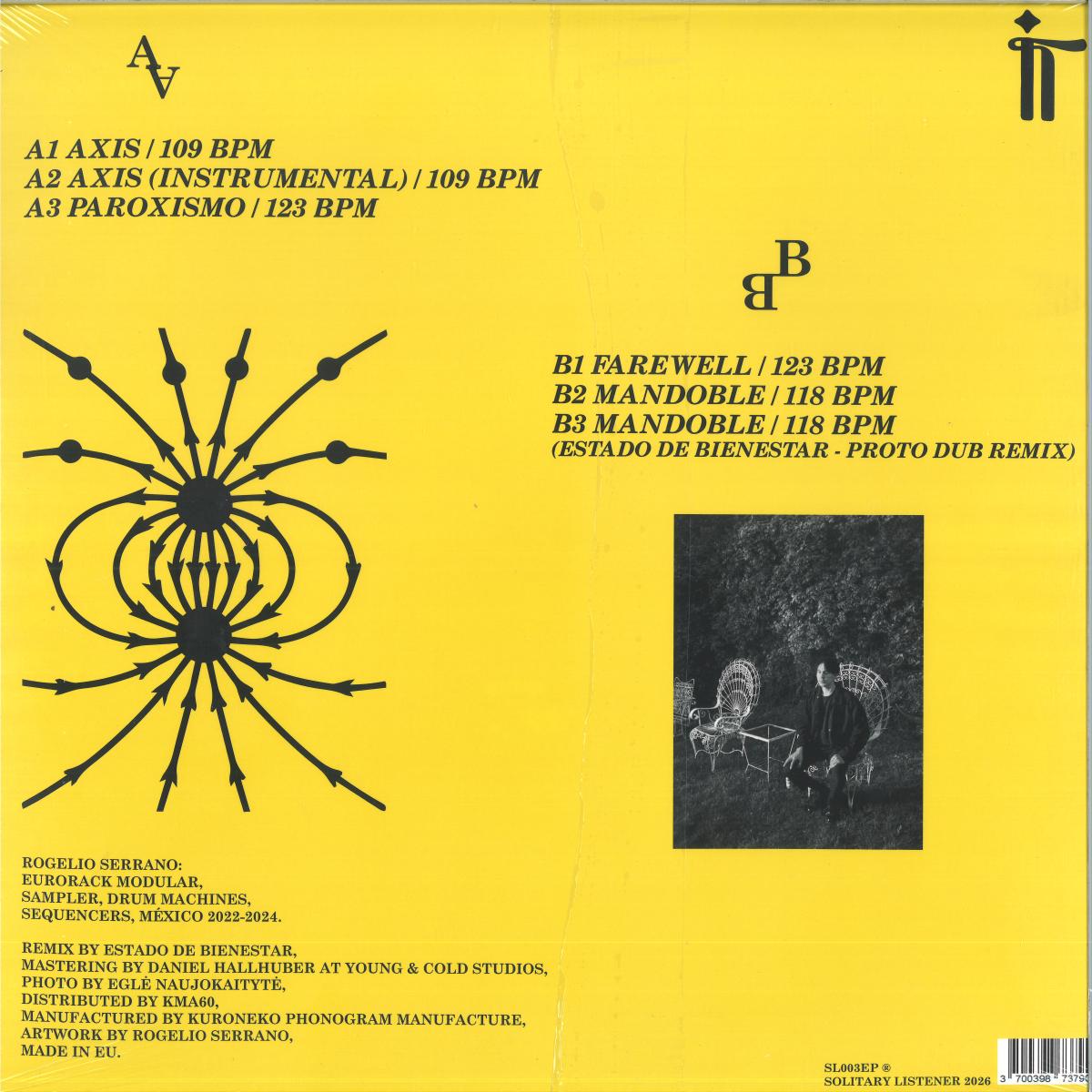 Equinoxious - Axis (VINYL 12" Solitary Listener SL003EP) | NEW Mint (M) Mint (M)-