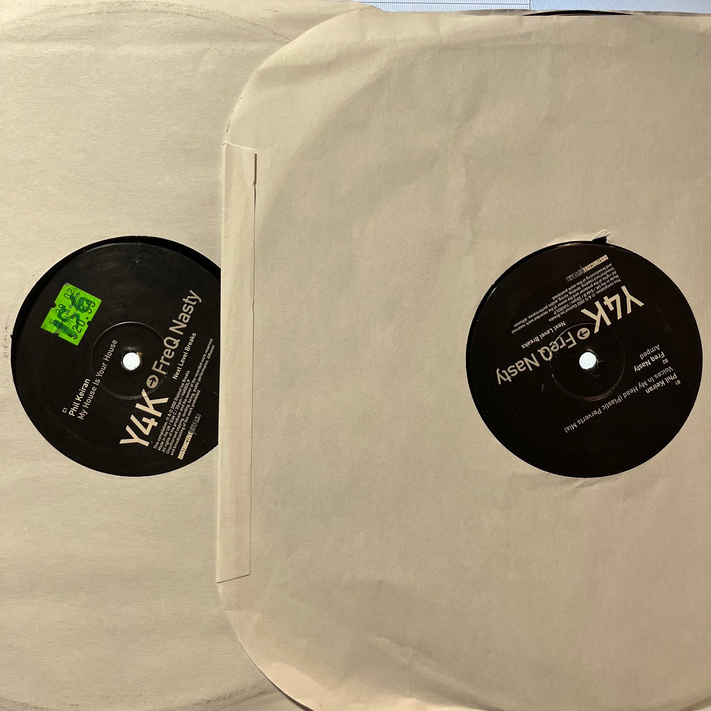 Various - Y4K → FreQ Nasty - Next Level Breaks ( RECORDS 1 AND 2 ONLY) | Generic-