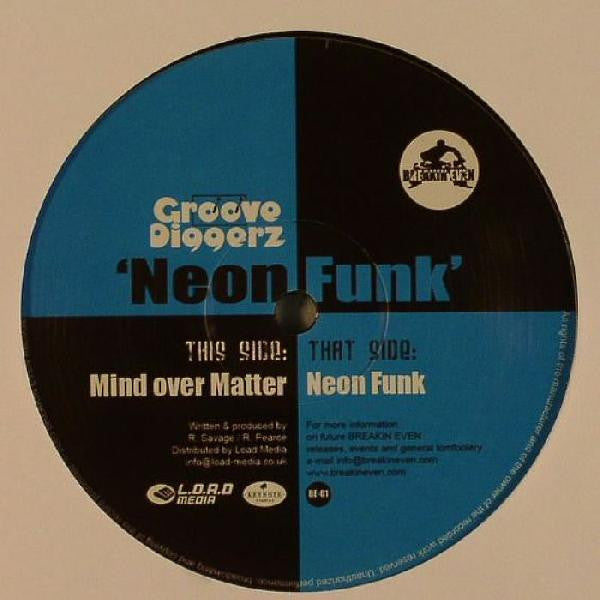 Groove Diggerz - Neon Funk / Mind Over Matter | Near Mint (NM) Generic-