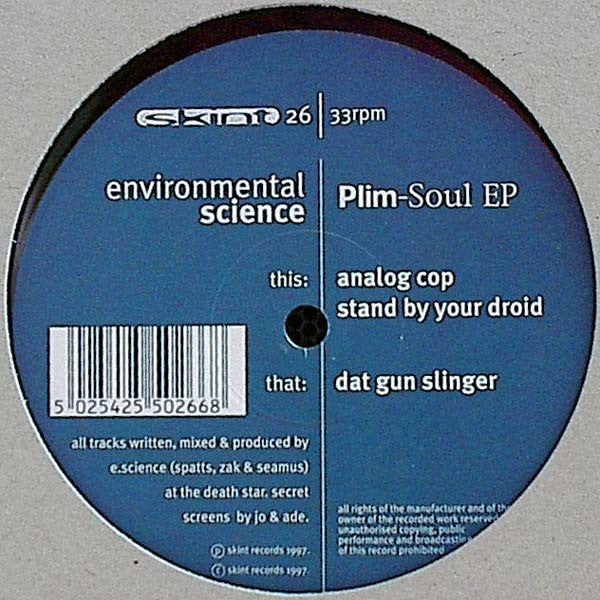 Environmental Science - Plim-Soul EP | Very Good Plus (VG+) Near Mint (NM)-