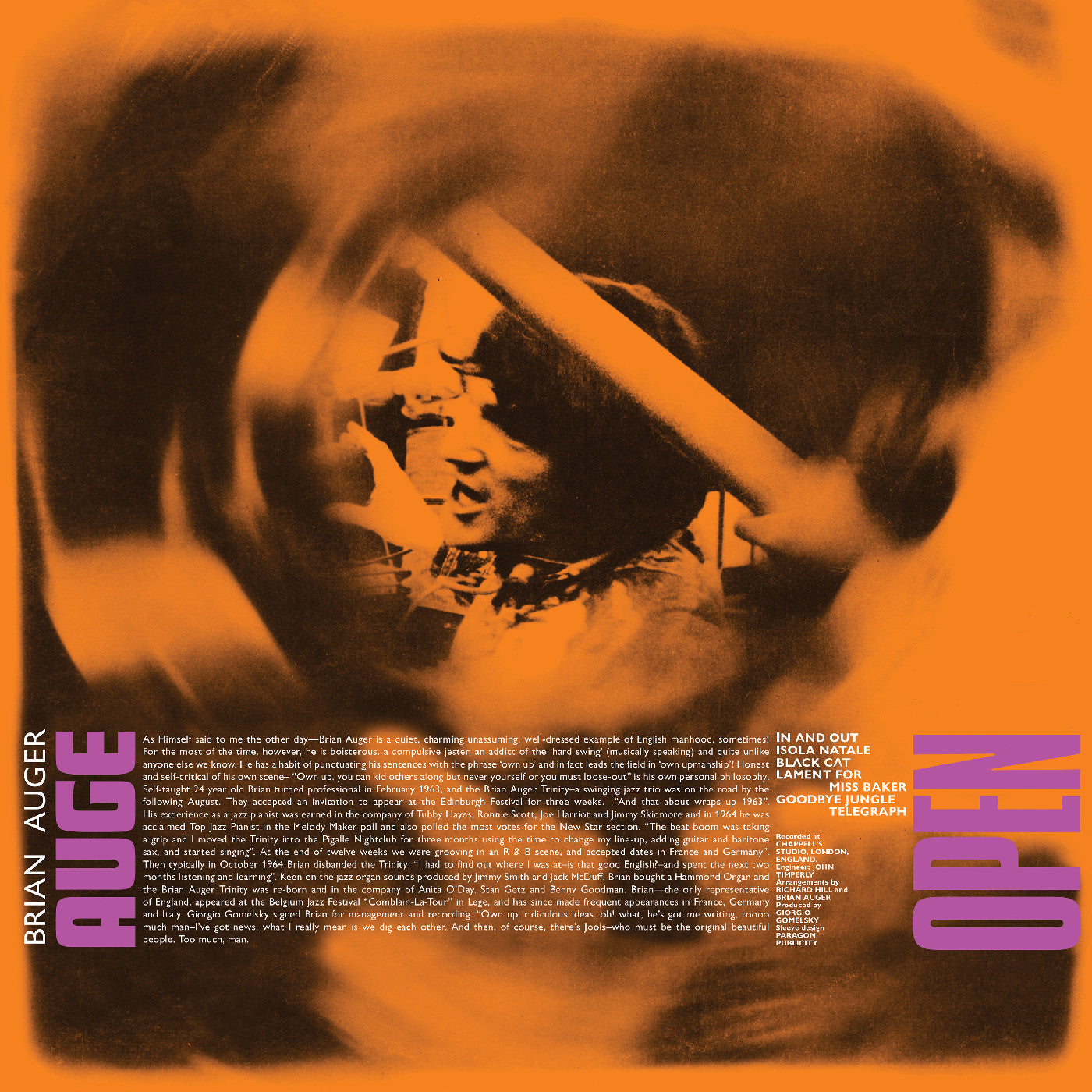 Brian Auger & The Trinity Driscoll Julie - Open |-