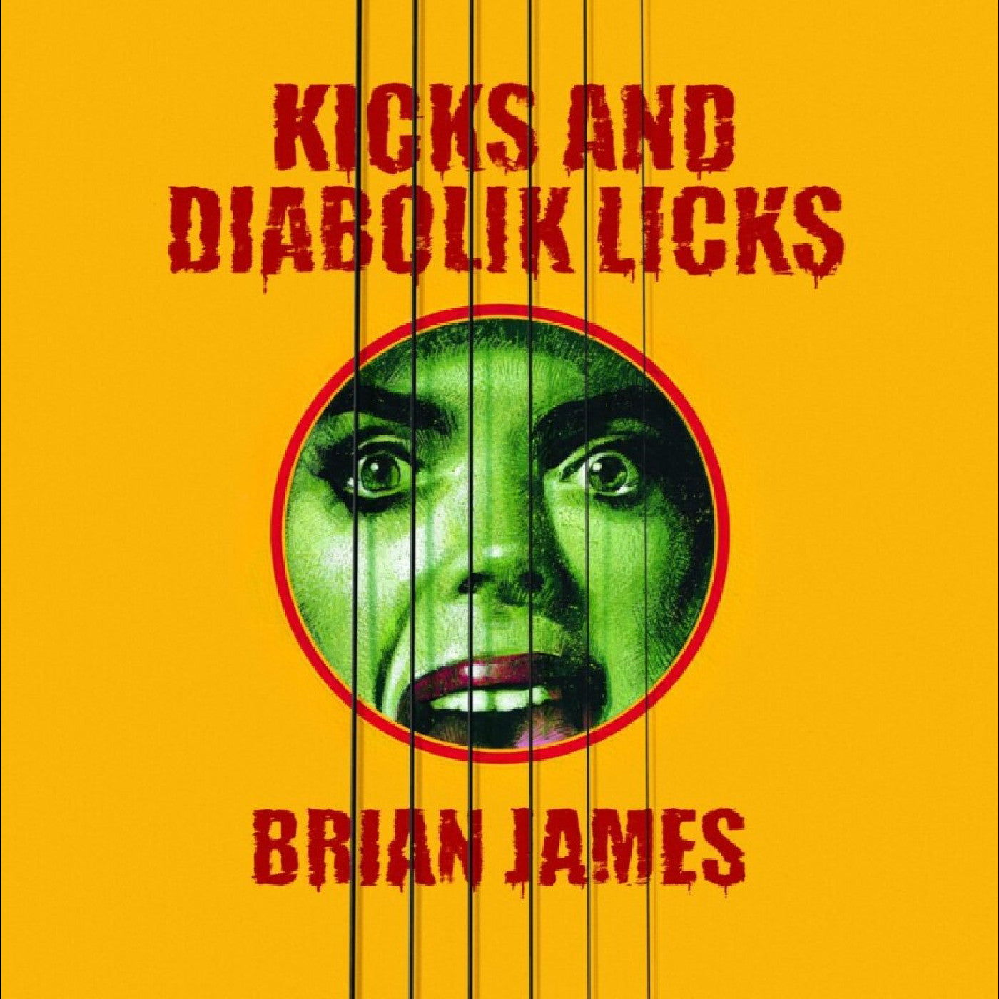 Brian James - Kicks…And Diabolik Licks (CD) | Mint (M) Mint (M)-