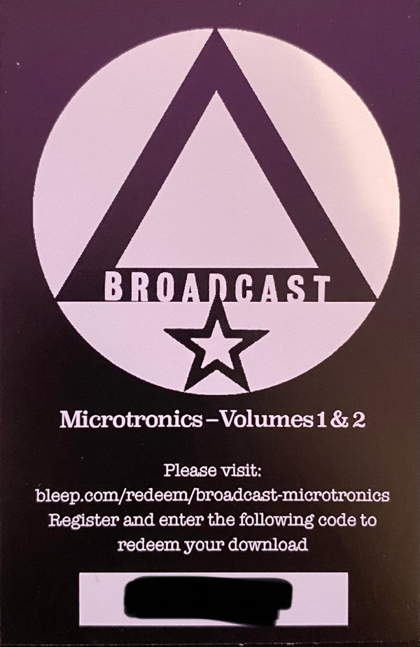 Broadcast - Microtronics - Volumes 1 & 2 | Mint (M) Mint (M)-