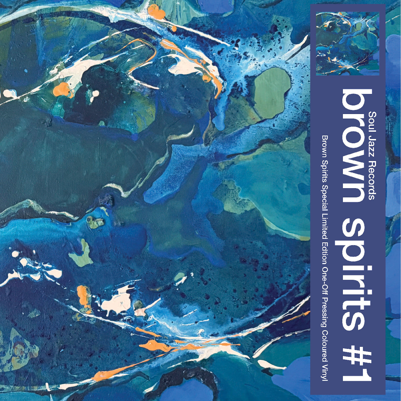 Brown Spirits - (PRESALE 7/10/26) Brown Spirits #1 (IEX DDL BLUE VINYL) |-