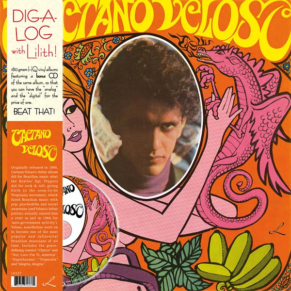 Caetano Veloso - Caetano Veloso (LP + CD) | Mint (M) Mint (M)-
