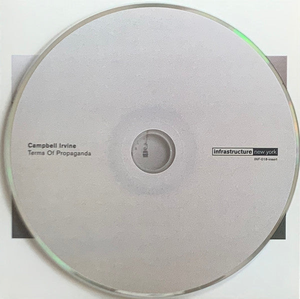 Campbell Irvine - Reunion Of Two Bodies / Terms Of Propaganda | Mint (M) Mint (M)--