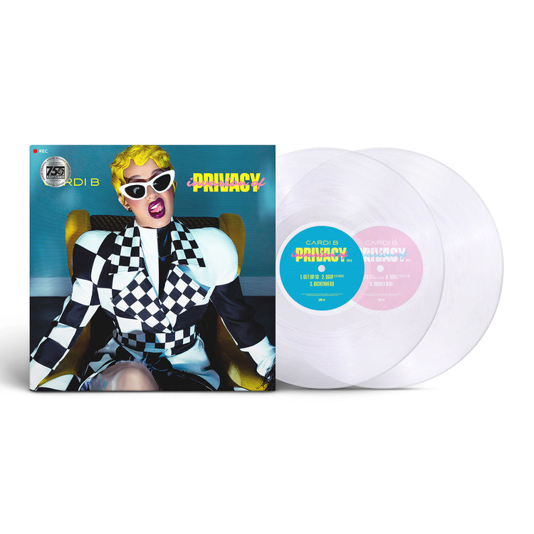 Cardi B - Invasion of Privacy (Crystal Clear VINYL 2xLP Atlantic 075678826173) | NEW-