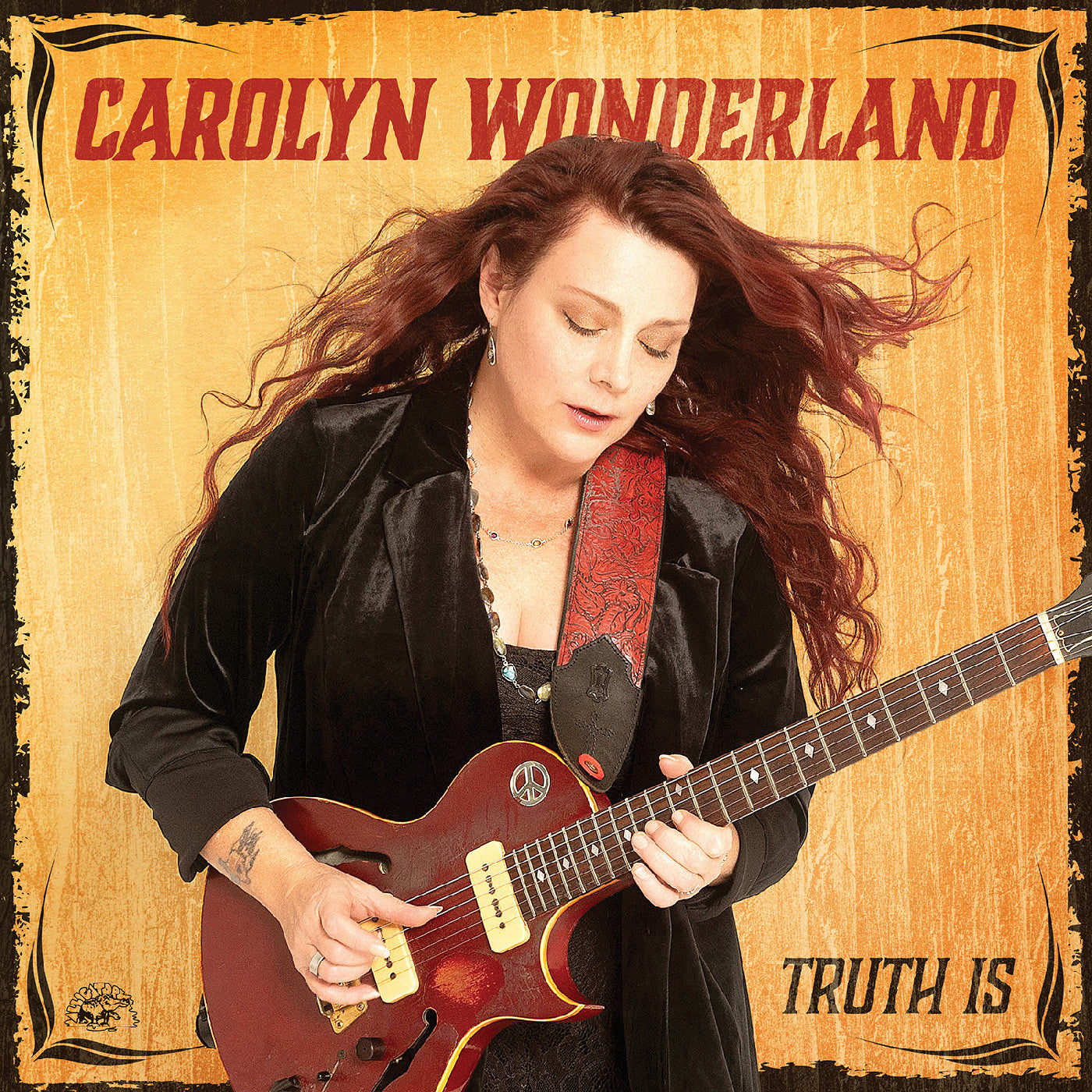 Carolyn Wonderland - Truth Is (Maroon VINYL) | Mint (M) Mint (M)-