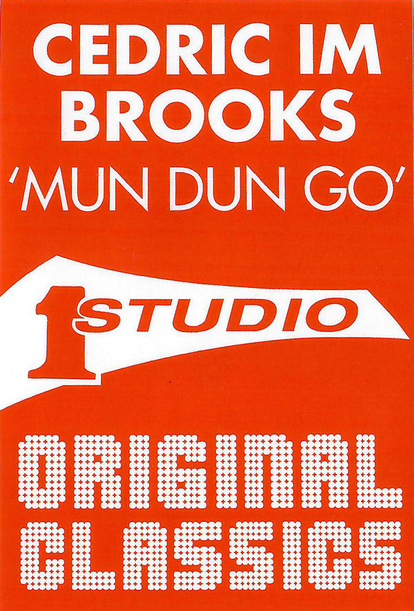 Cedric "Im" Brooks / Sound Dimension - Mun-Dun-Go / Heavy Rock (VINYL 12") | Mint (M) Mint (M)-