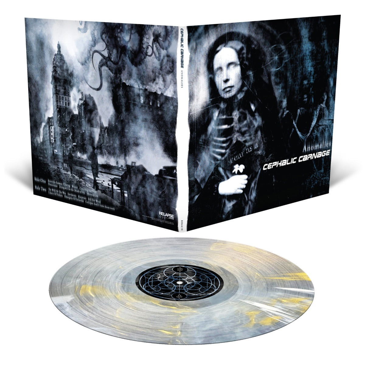 Cephalic Carnage - Anomalies (Custom Marble Edition Vinyl) |-