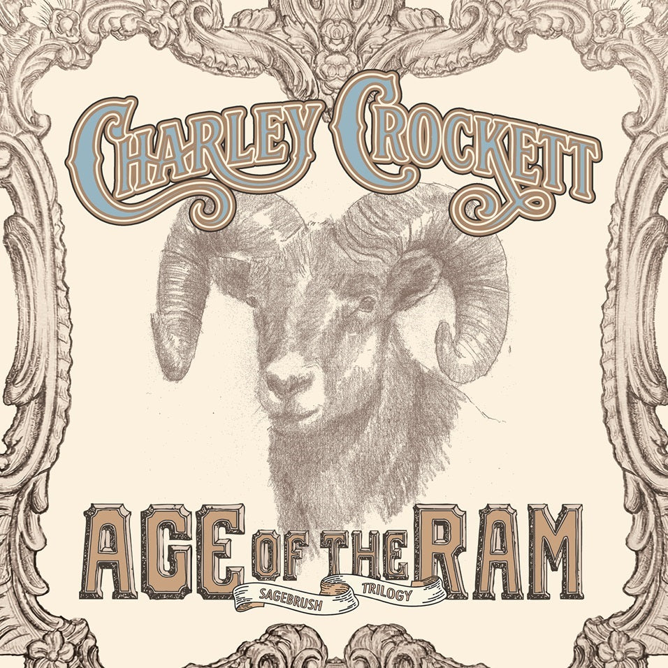 Charley Crockett - Age Of The Ram (Mesa White Vinyl - Alternate Cover) | Mint (M) Mint (M)-