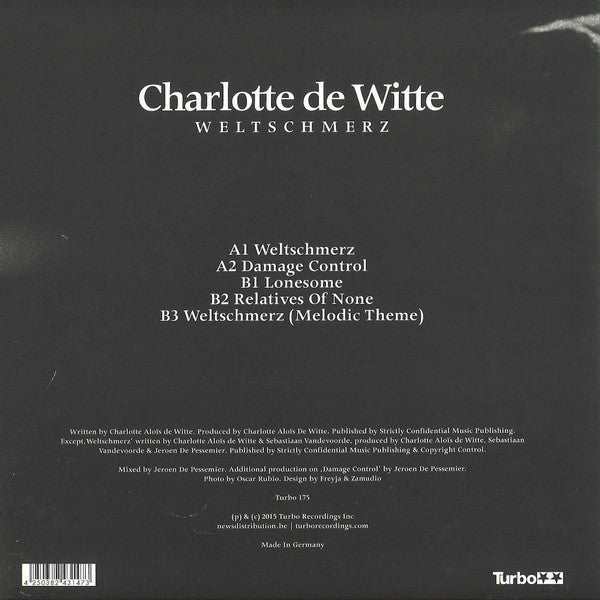 Charlotte De Witte - Weltschmerz | Mint (M) Mint (M)--