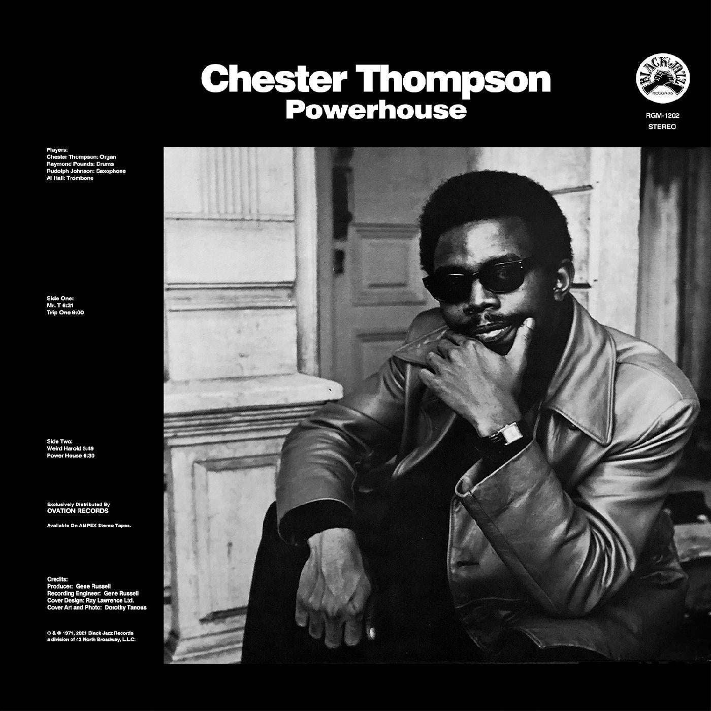 Chester Thompson - Powerhouse (Blue With Black Swirl VINYL) | Mint (M) Mint (M)-