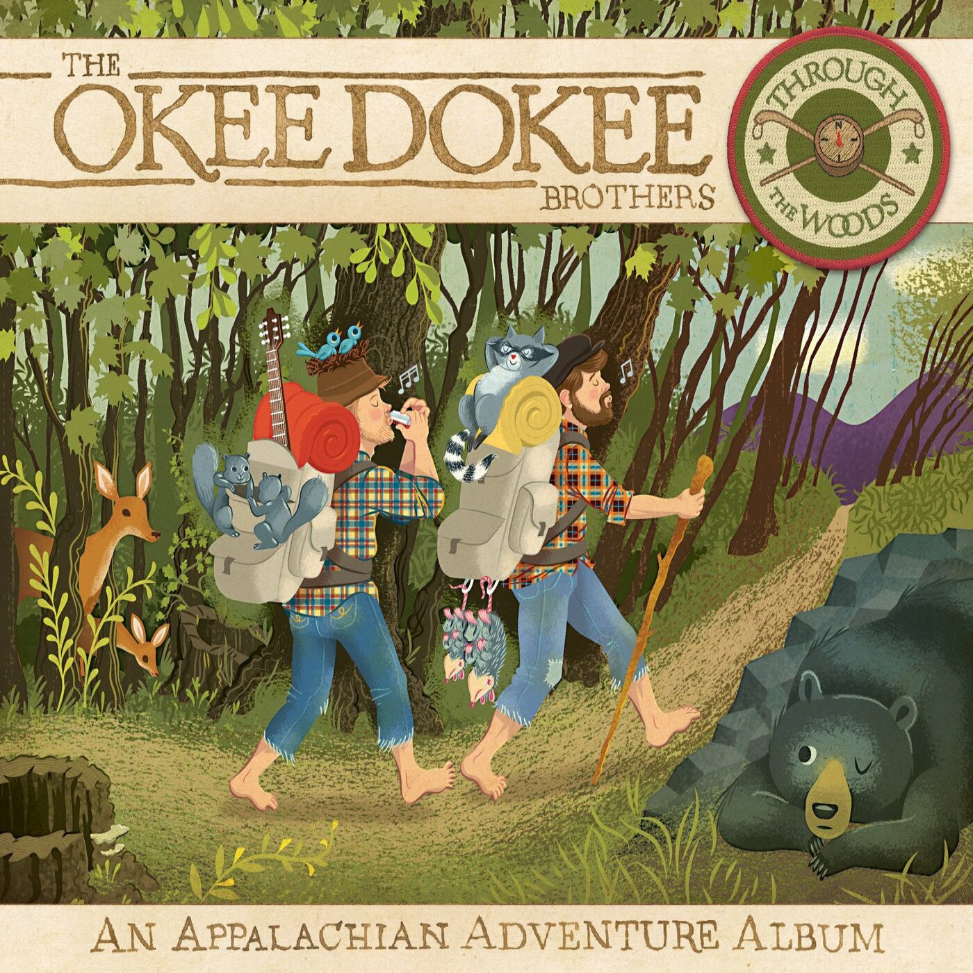 Okee Dokee Brothers, The - Through The Woods (CD+DVD) (CD) |-