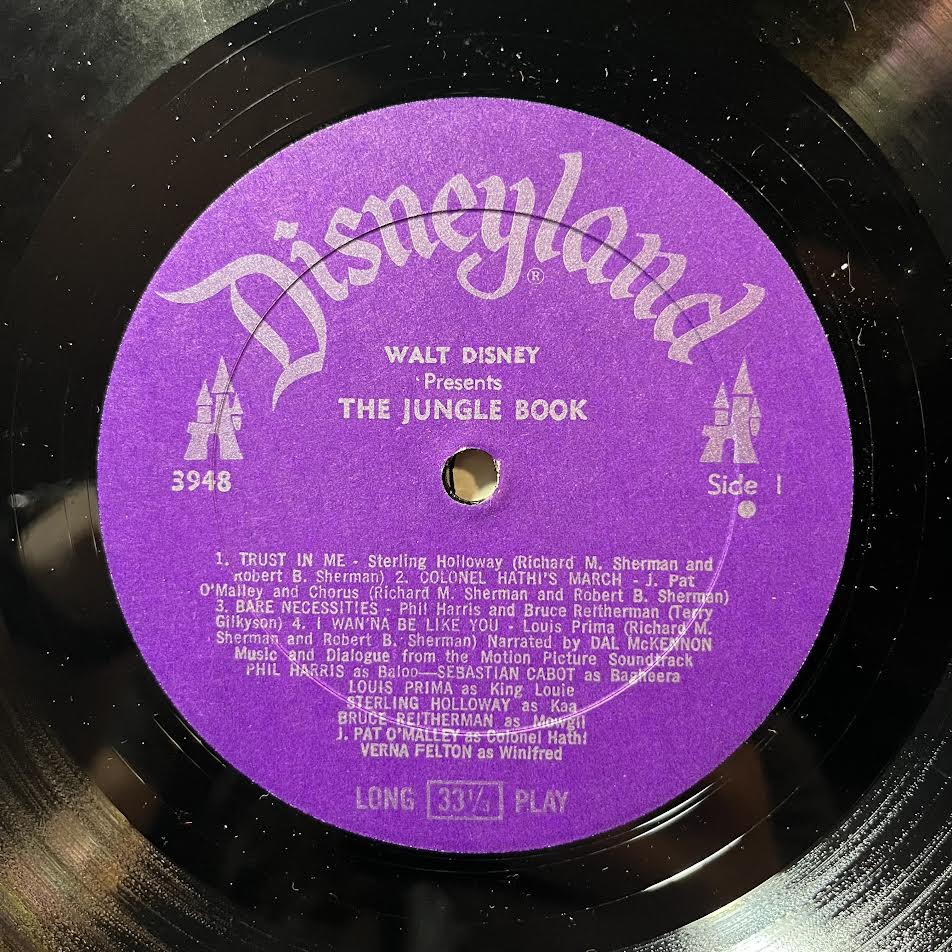 Various - The Story And Songs Of The Jungle Book (VINYL) | Near Mint (NM or M-) Near Mint- (NM-)-