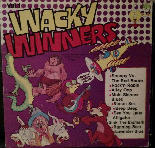 Puff 'N Toot Singers - Wacky Winners Vol. 1 | Very Good Plus (VG+) Very Good Plus (VG+)-