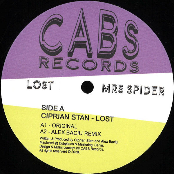 Ciprian Stan, Alex Baciu - Lost / Mrs Spider | Mint (M) Generic-