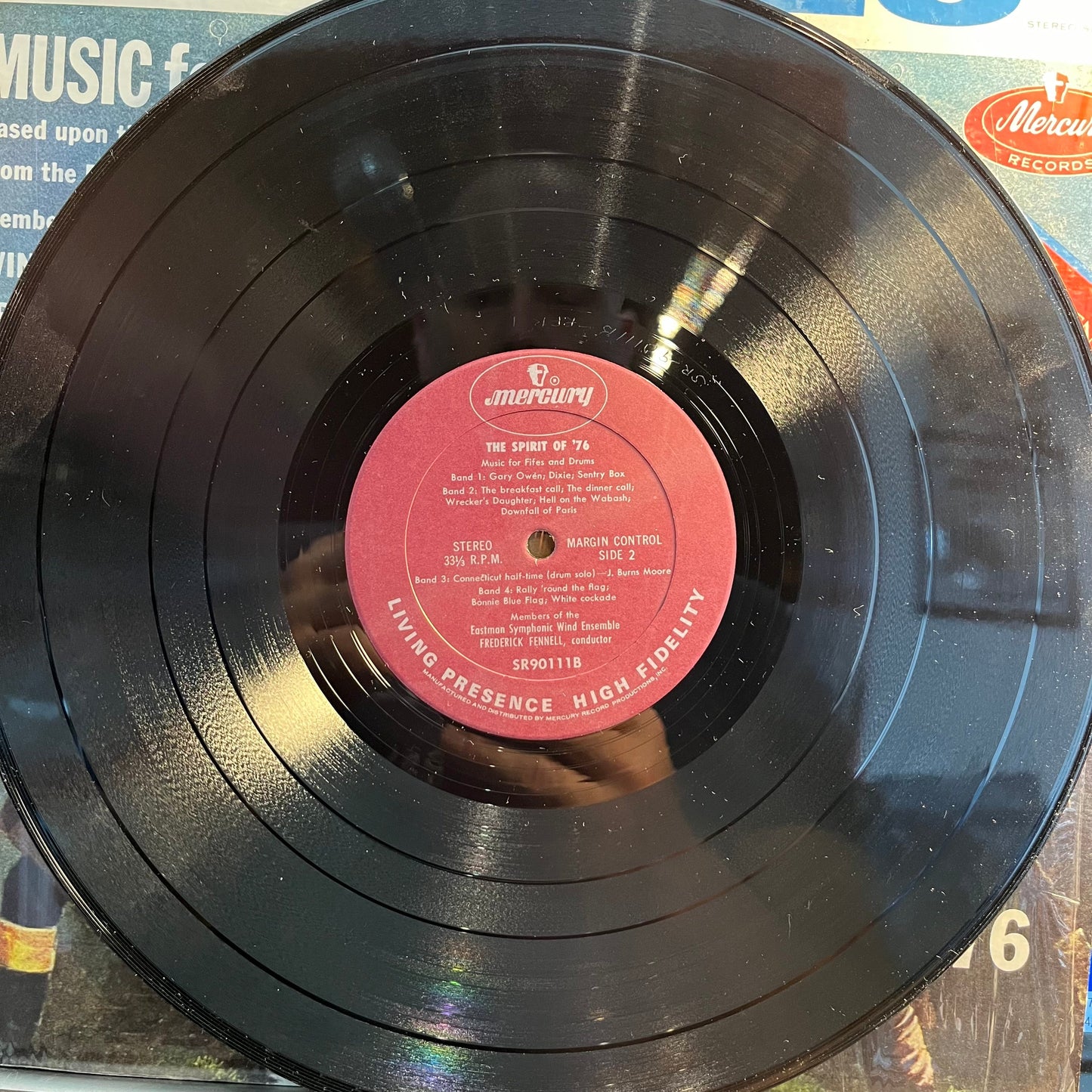 Members Of The Eastman Symphonic Wind Ensemble Con - The Spirit Of '76 (Music For Fifes And Drums) | Excellent (EX) Near Mint (NM)-