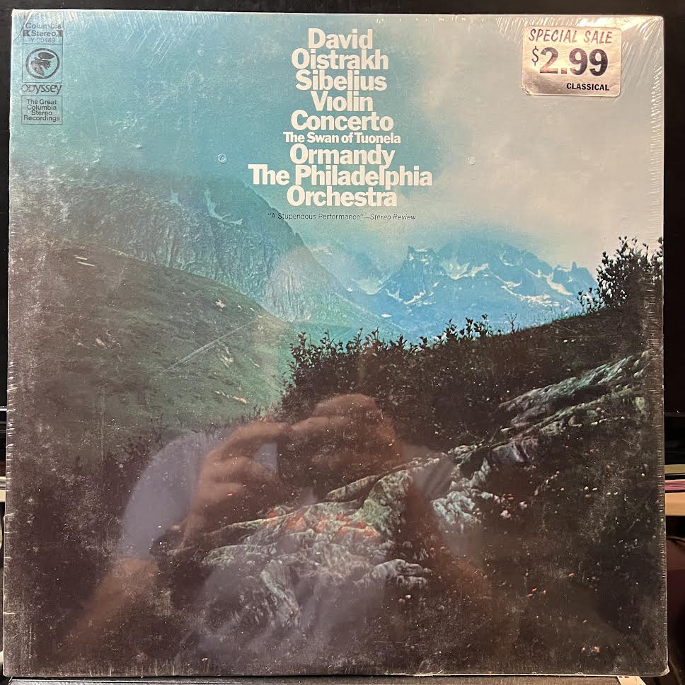 David Oistrach - Concerto In D Minor / The Swan Of Tuonela (VINYL) | Mint (M) Near Mint (NM)-