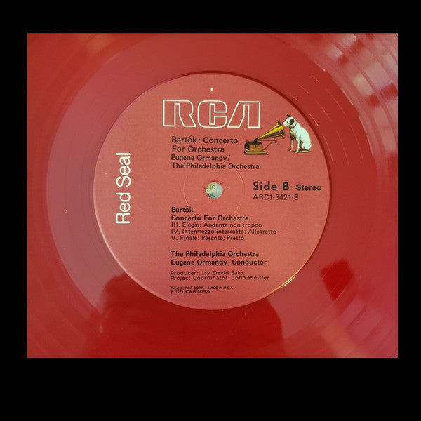 Béla Bartók - Concerto For Orchestra *SEALED/RED* | Mint (M) Mint (M)-