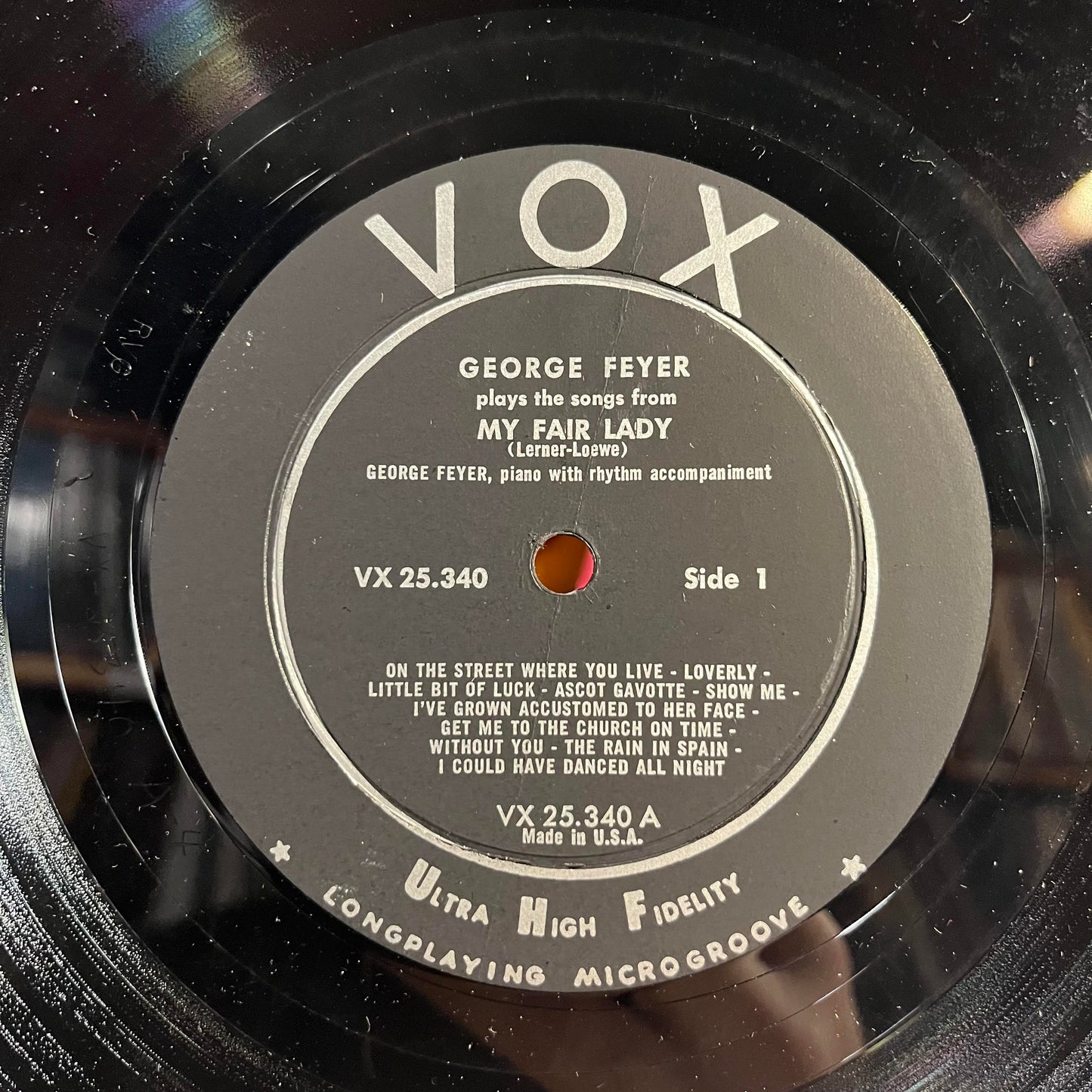George Feyer - Heavenly Echoes Of My Fair Lady | Excellent (EX) Excellent (EX)-