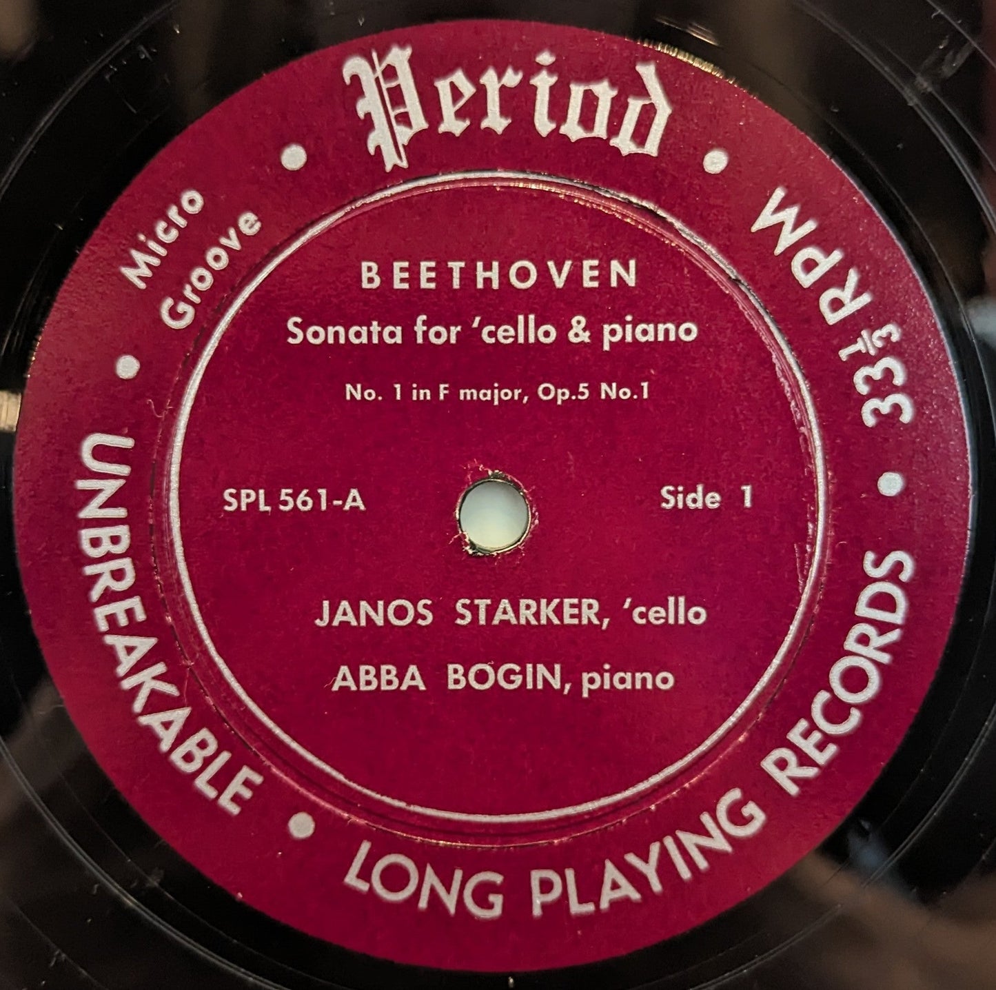 Ludwig van Beethoven - Cello Sonatas Volume 1 | Excellent (EX) Near Mint (NM)-