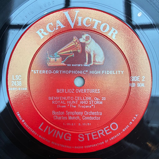 Hector Berlioz - Berlioz Overtures (VINYL) | Excellent (EX) Very Good (VG)-