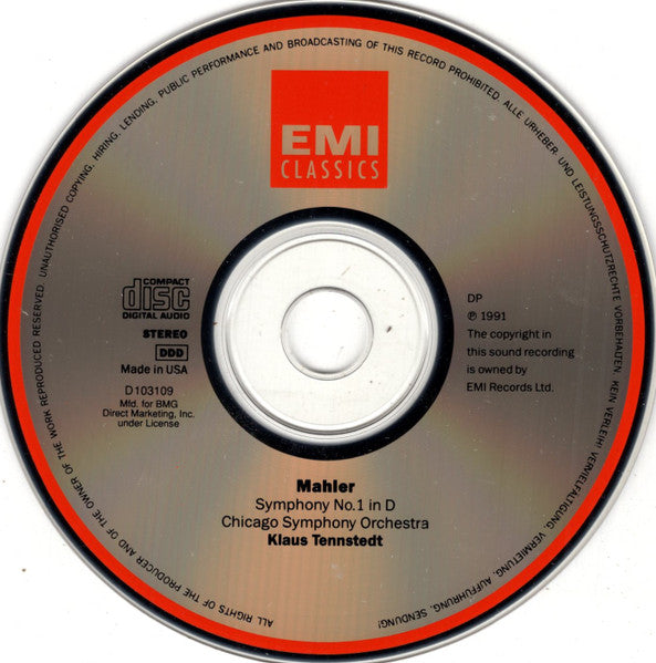 Gustav Mahler - Symphonie No. 1 (CD) | Near Mint (NM) Near Mint (NM)-