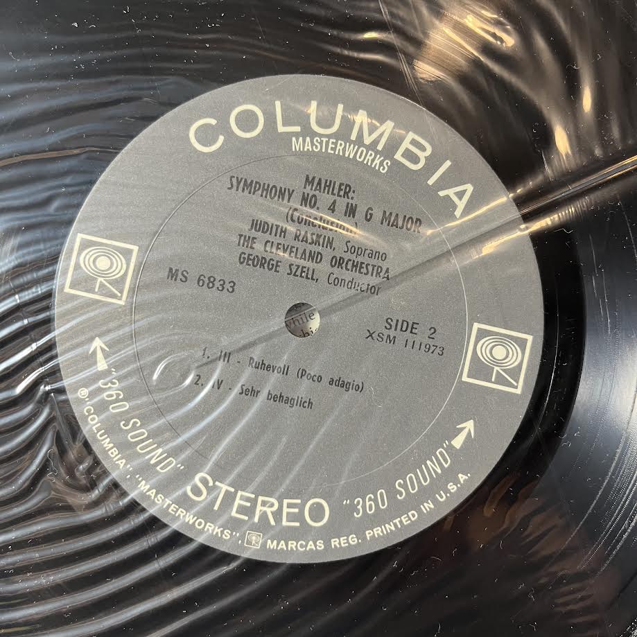 Symphony No. 4 In G (VINYL) | Near Mint (NM) Near Mint (NM)-