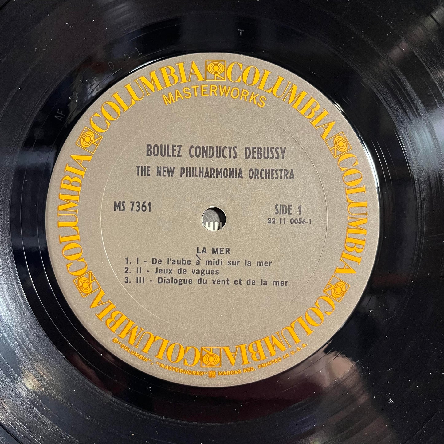 Pierre Boulez - La Mer - L'Après Midi D'un Faune - Jeux *SHRINK* | Near Mint (NM) Near Mint (NM)-